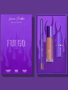 Louie Castro & Beauty Creations Fuego Lip Trio The Baddest Perra